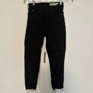 Black rag & bone jeans